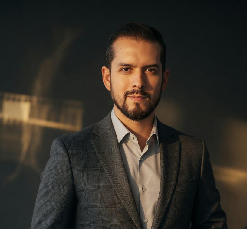 Rodrigo Alan García Sánchez, abogado especializado en derecho del entretenimiento y propiedad intelectual en México